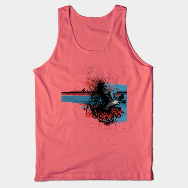 crow Tank Top by AMDesigns